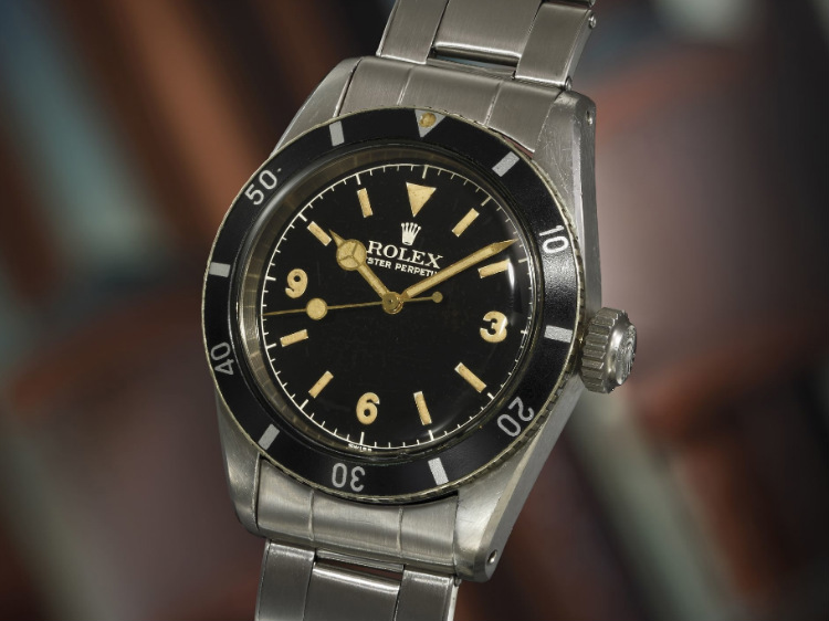 Vintage Submariner ref 6200 Explorer Dial