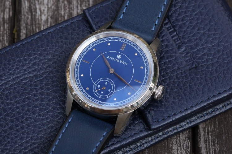 Atelier Wen Ji Blue Ceramic Dial Watch