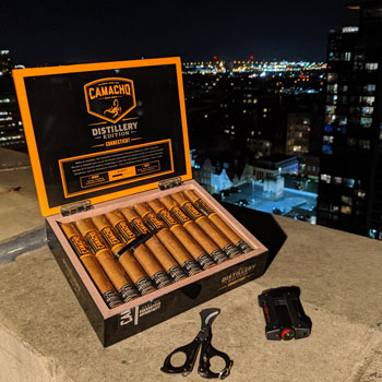 Camacho Distillery Edition Connecticut Cigar Box