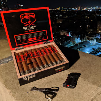 Camacho Distillery Edition Corojo Cigar Box