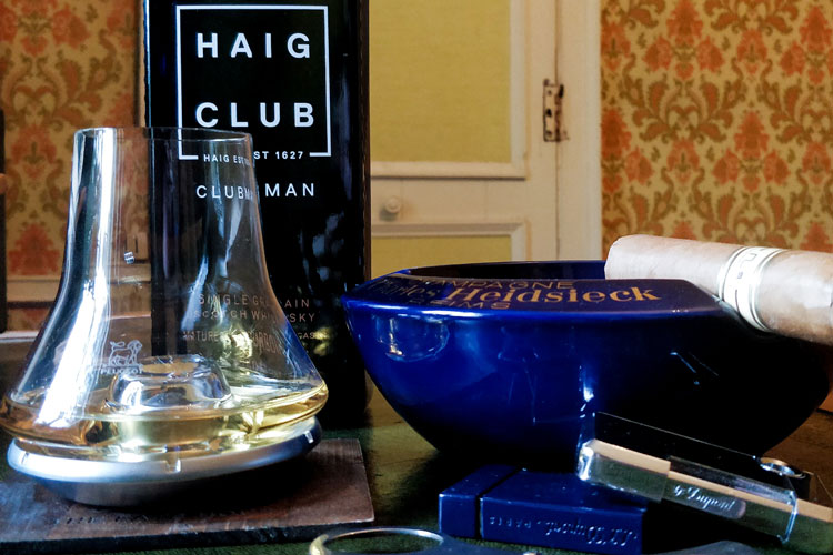 Haig Club Clubman & Nub Cigar