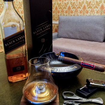 Johnnie Walker Black Label & Peugeot Whisky Glass