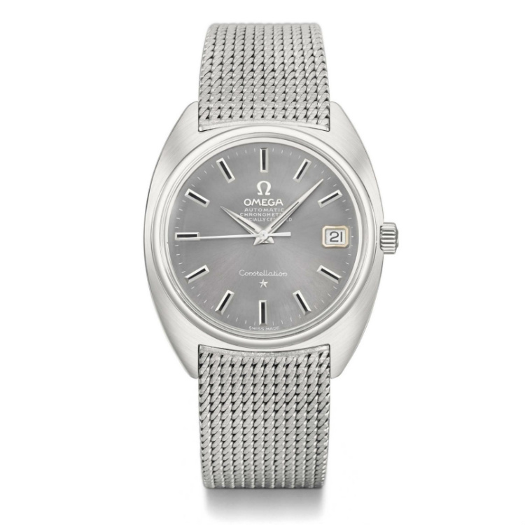 Omega Constellation C-Case BC 368.4044 Mesh Bracelet