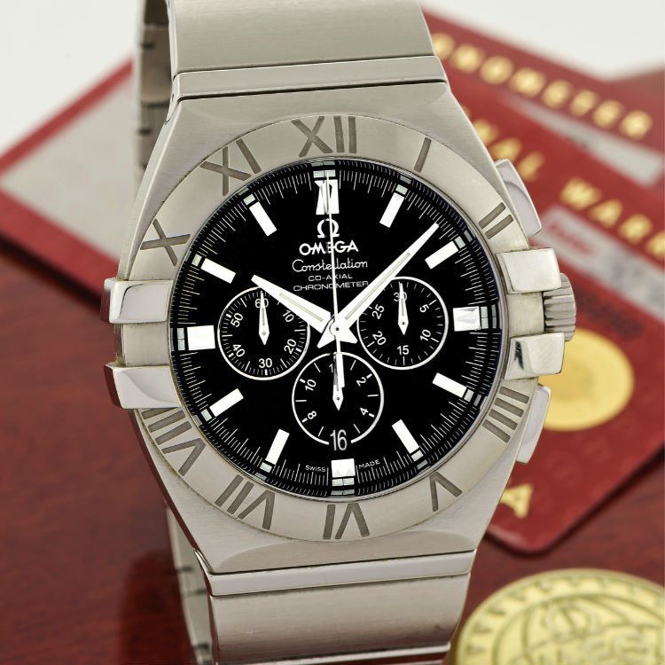 Omega First Co-Axial Constellation Double Eagle 15145100 2