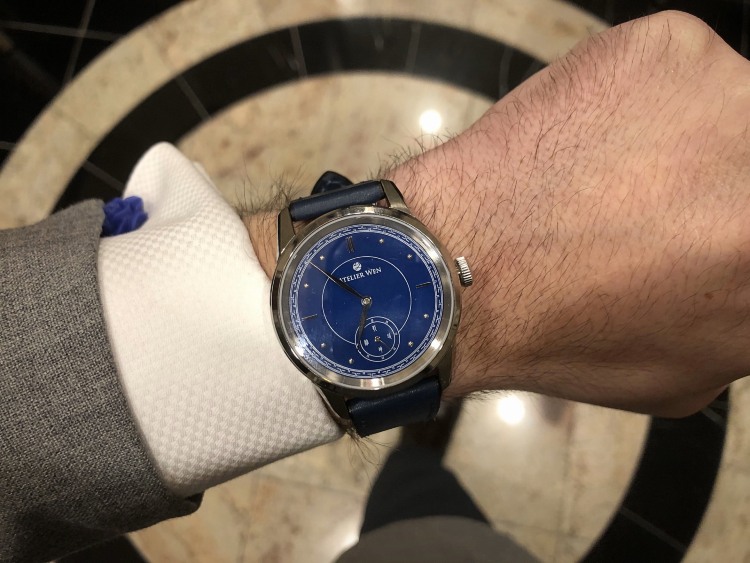 Porcelain Odyssey Ji Watch On The Wrist