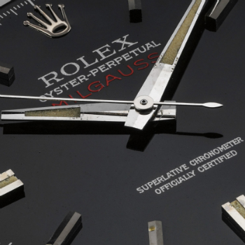 Rolex Milgauss vintage Black Dial Radium 1019