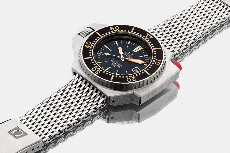 Seamaster 600 PloProf 166.077 Mesh Bracelet