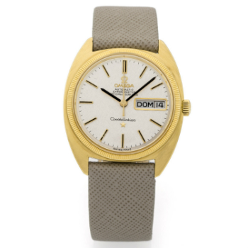 Vintage Yellow Gold Omega Constellation Ref 168029 Fluted Bezel