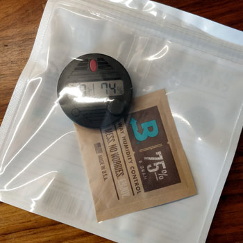 75% Boveda Calibration Kit & Digital Hygrometer