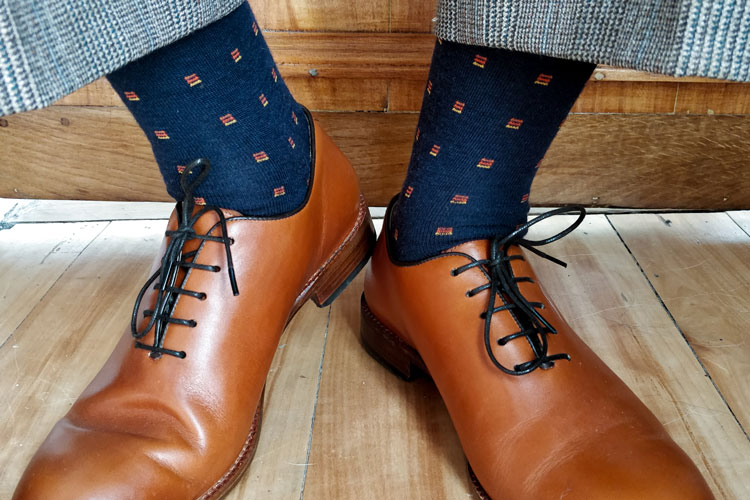 Boardroom Socks & Beckett Simonon Valencia Wholecut Shoes