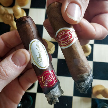 Davidoff Year Of The Rat & Romeo Y Julieta Maravillas 8 Second Third