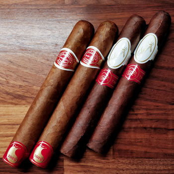 Davidoff Year Of The Rat & Romeo Y Julieta Maravillas 8 Side By Side