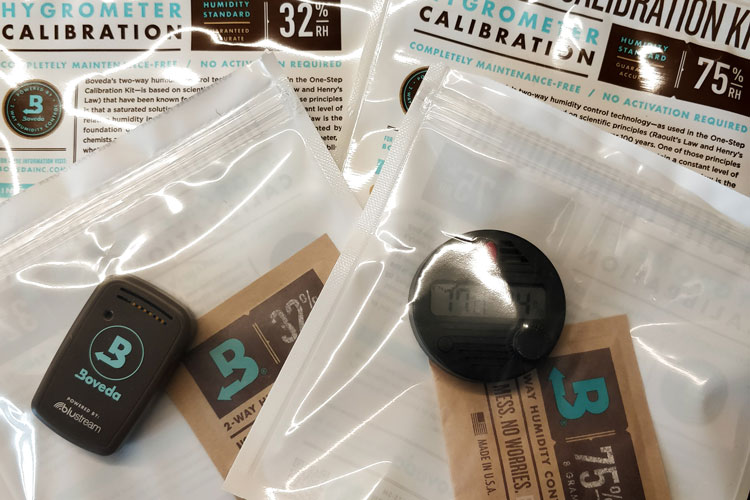 Digital Hygrometer & Butler In Boveda Calibration Kits Wide