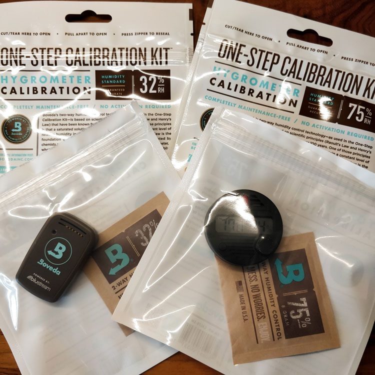 Digital Hygrometer & Butler In Boveda Calibration Kits