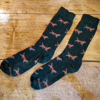 Doré Doré Novelty Hunting Dog Socks