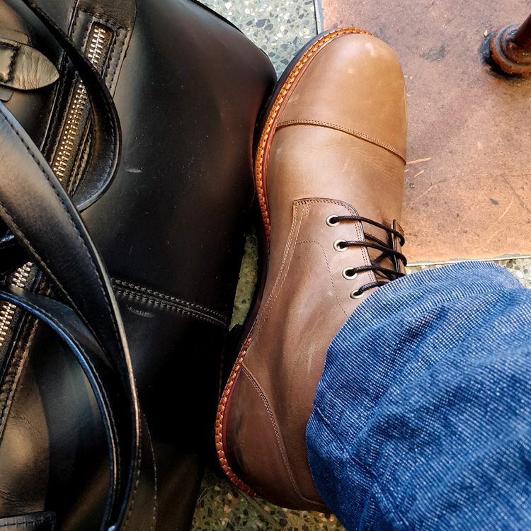 Beckett Simonon Dowler Boots & Briefcase