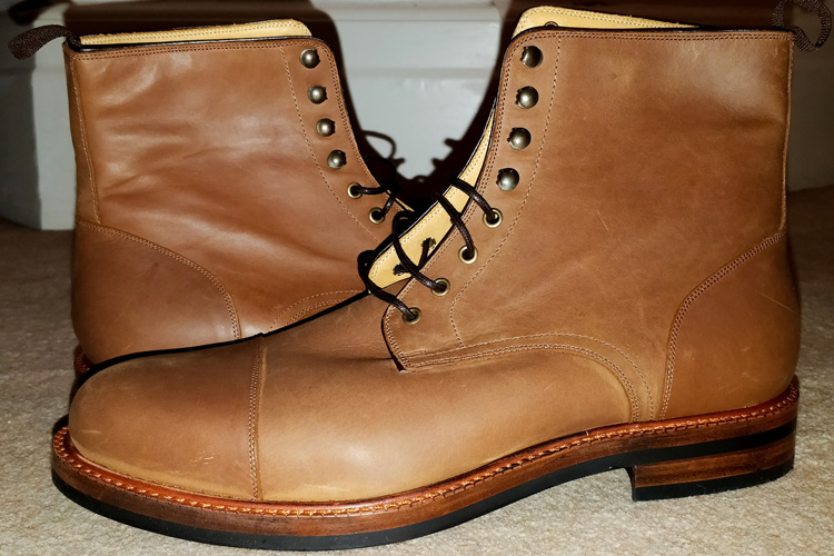 Beckett Simonon Dowler Pull-Up Leather Boots