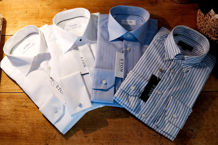 Collection Of Eton Shirts