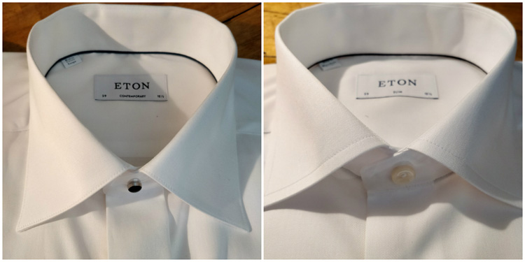 Eton Tuxedo Evening Shirt Vs Classic Dress Shirt