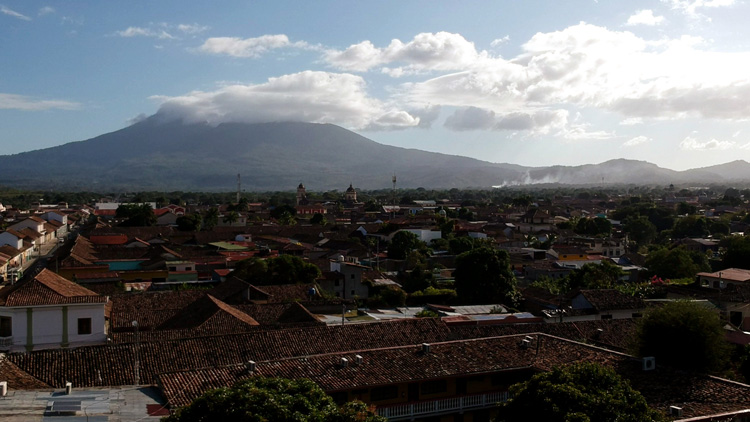 Mombacho Volcano Over Granada