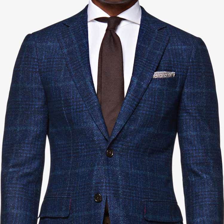 Suitsupply Sienna Navy Check Suit
