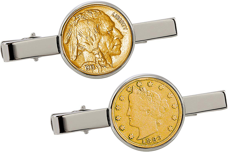 American Coin Treasures Tie Bars
