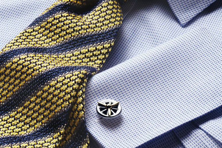 Charles Tyrwhitt Cufflinks On Shirt