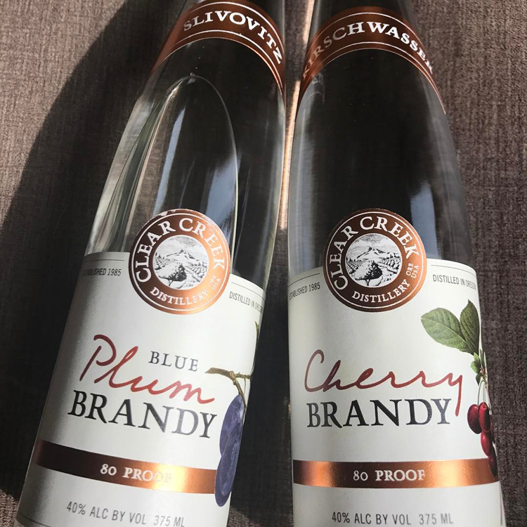 Clear Creek Kirsch & Plum Brandy
