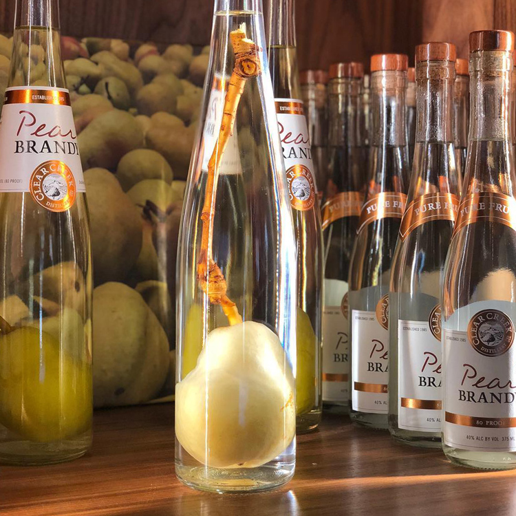Clear Creek Pear In A Bottle Brandy