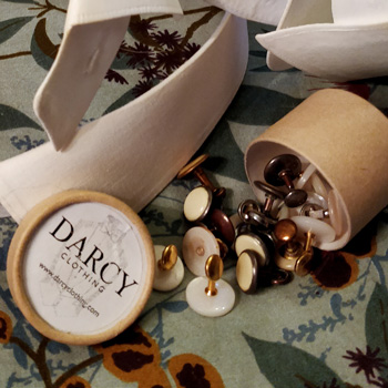 Collar Studs For Stiff Collars