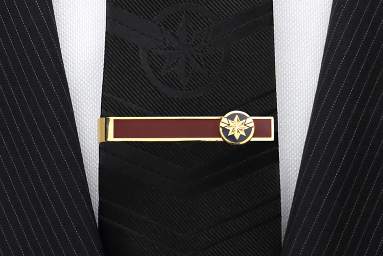 Cufflinks Inc Captain Marvel Tie Bar