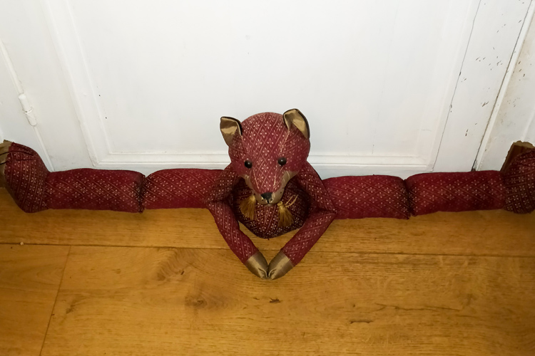 Dora Designs Rufus Fox Draught Stopper