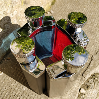 Dunhill Desire Red Blue Silver & Black In A Circle