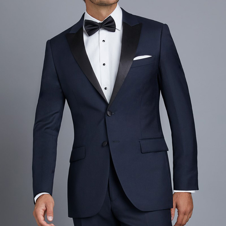 Hawes & Curtis Midnight Blue Tuxedo