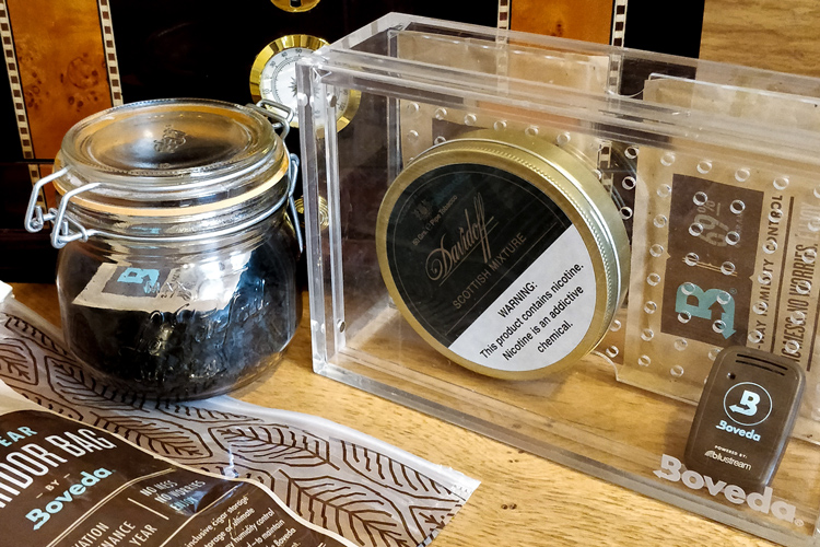 Jars, Humidors, & Boxes For Storing Tobacco