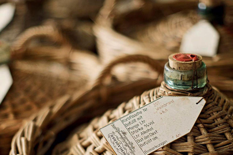 Schladerer Schnaps Ageing Bottles