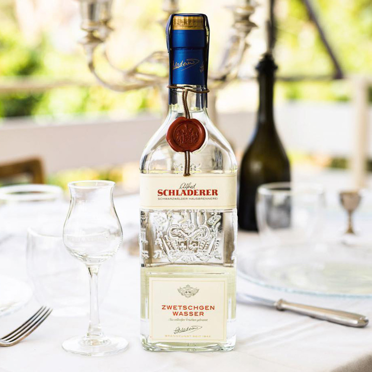 Schladerer Zwetschgen Wasser Plum Schnapps