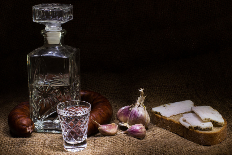 Schnapps With Wurst & Cheese