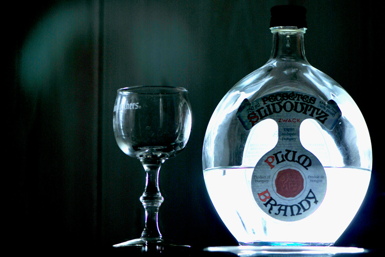 Slivovitz Plum Brandy by Michael W