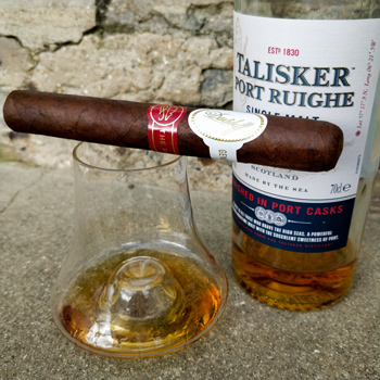 Talisker Port Ruighe Isle Of Skye Whisky & Davidoff Year Of The Rat Cigar