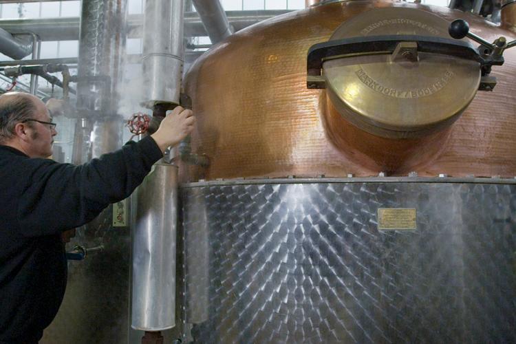 Wolfberger Copper Still In Alsace