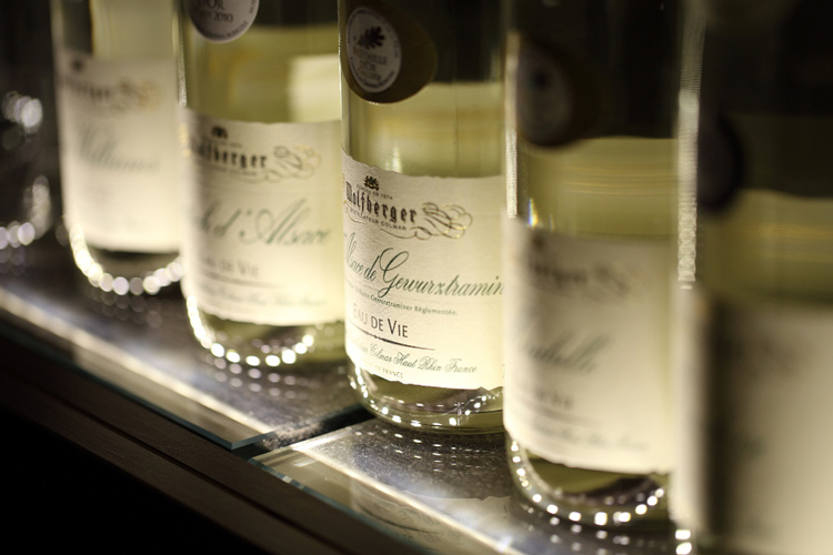 Wolfberger Eau de Vie Labels