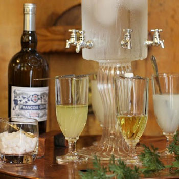 Absinthe Fountain & François Guy Pontarlier