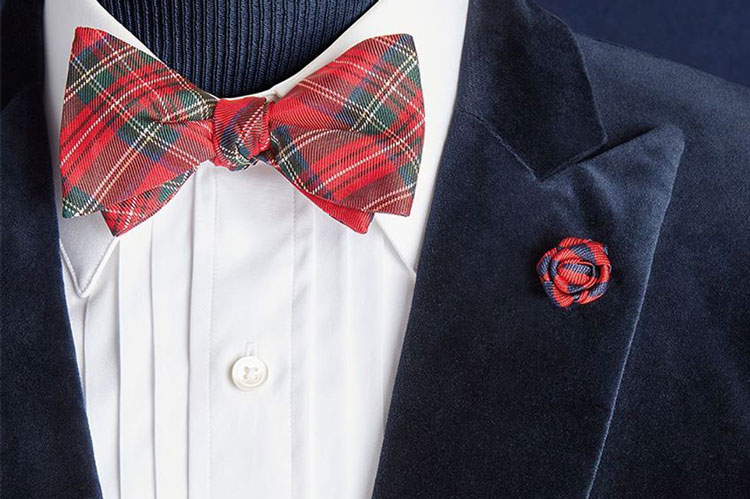 Brooks Brothers Tartan Bow Tie