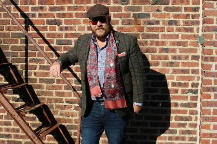 Cravat Club Paisley Scarf