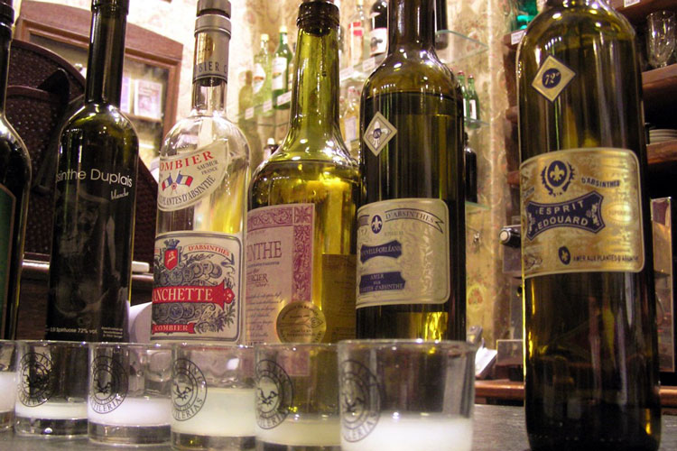 Different Varieties Of Absinthe By Alan Bruce CC2
