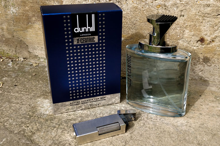 Dunhill X-Centric Bottle & Packging With Lighter