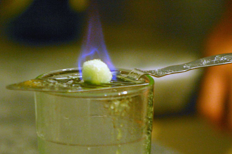 Flaming Absinthe Sugar Cube By ScaryMonkeyShow CC2