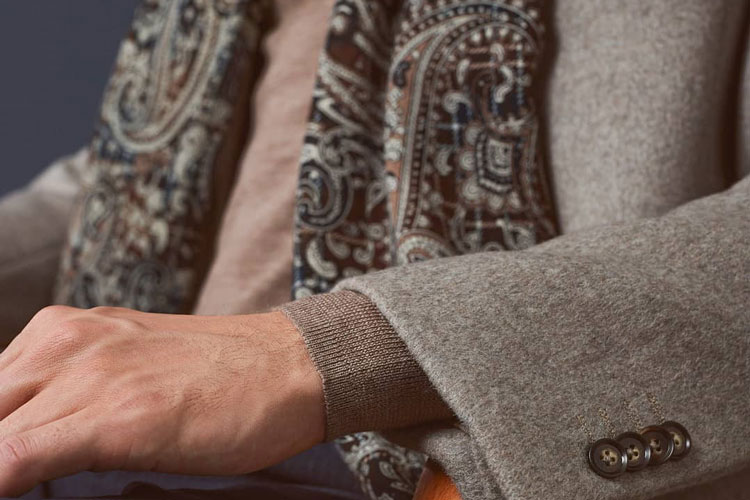 Hawes & Curtis Paisley Scarf