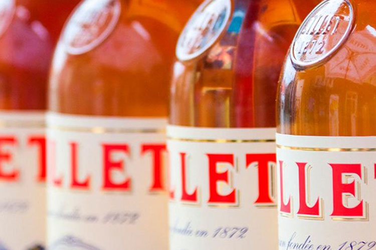 Lillet Rosé Bottles